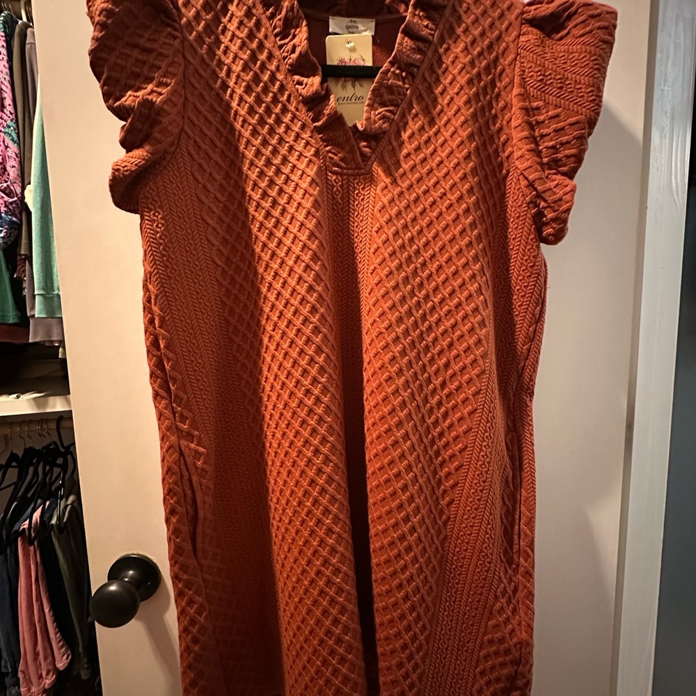 Entro Textured Women's dress